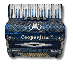 Accordéon Cooperfisa 3 voix 96 basses touche piano