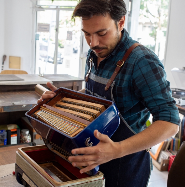 Illustration : L'atelier