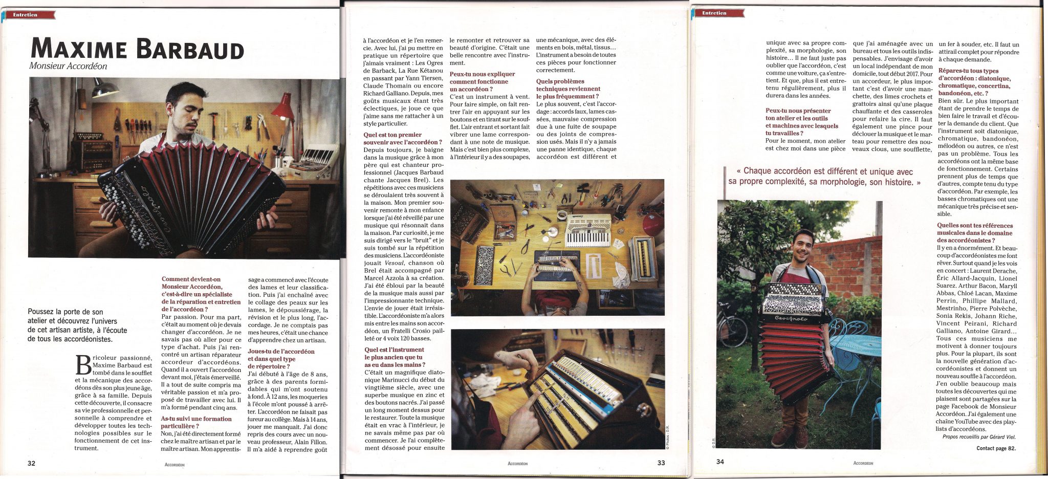 Illustration : Accordéon & Accordéoniste Magazine