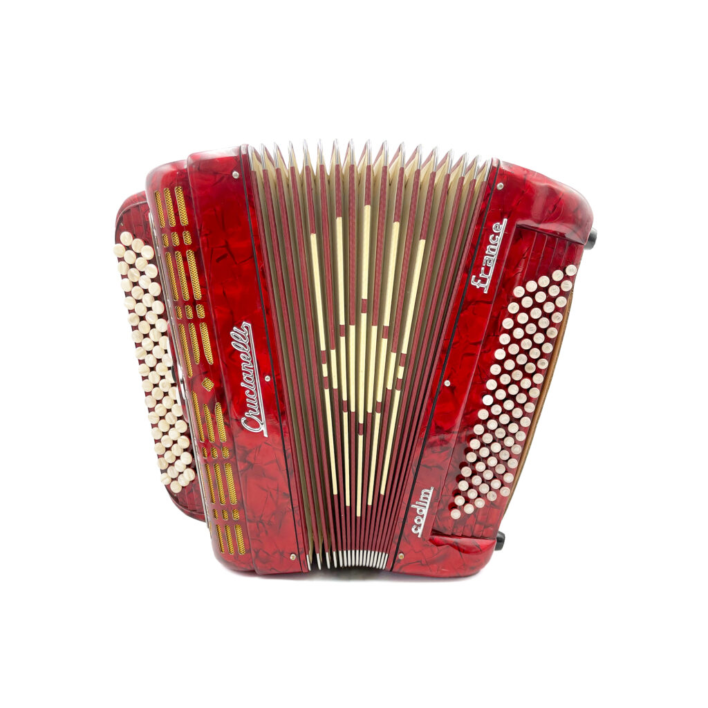 Illustration : Chromatique Boutons Crucianelli Junior 80 Basses