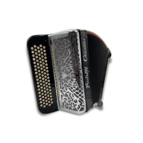 Illustration : Accordéon Fratelli Crosio 3 voix 140 basses