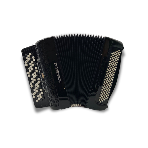 Illustration : Accordéon Scandalli BJC 342 3 voix basse chromatique
