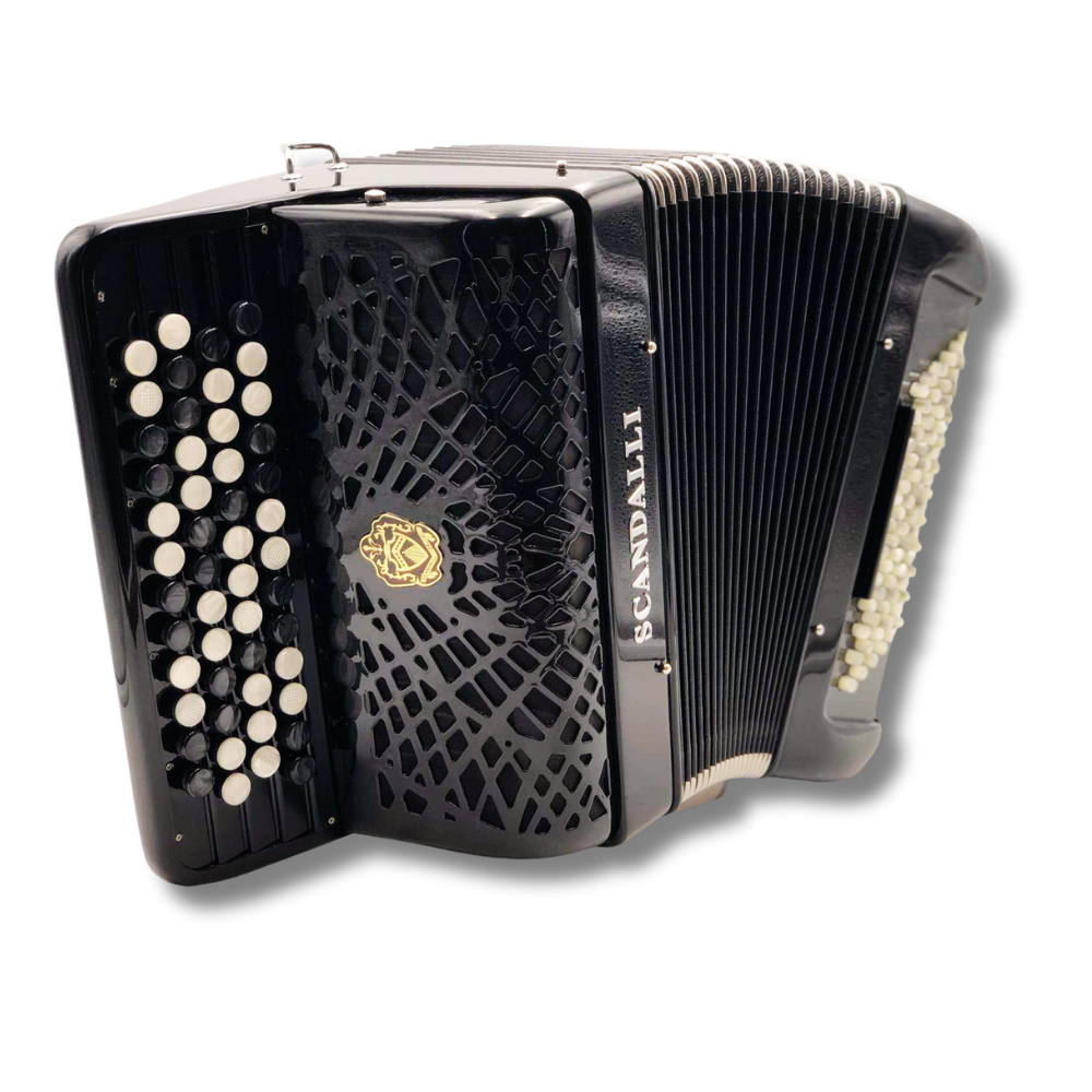 Illustration : Accordéon Scandalli C111 – Basse Chromatique à Déclencheur