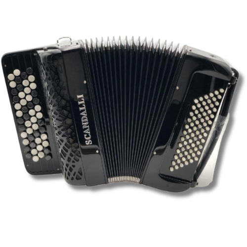 Illustration : Accordéon Scandalli C111 – Basse Chromatique à Déclencheur