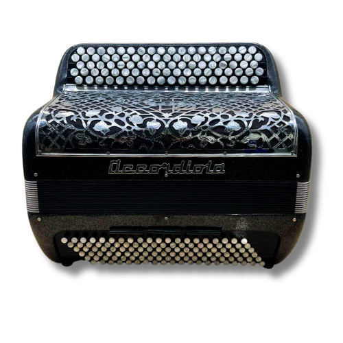 Illustration : Accordéon Bugari à déclencheur