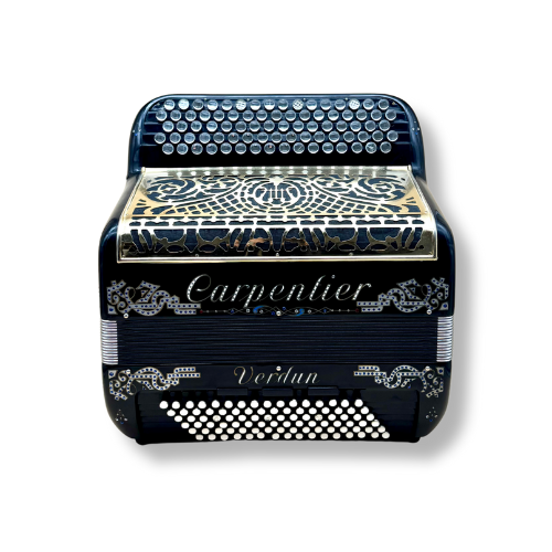 Illustration : Accordéon Fratelli Crosio bleu marbre